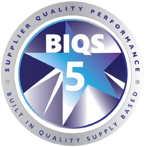 Logotipo de la certificación BIQS 5